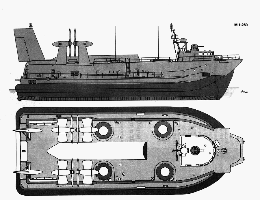Корабли ВМФ СССР Справочник том IV Десантные и минно-тральные корабли i_028.png