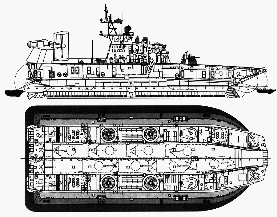Корабли ВМФ СССР Справочник том IV Десантные и минно-тральные корабли i_036.png