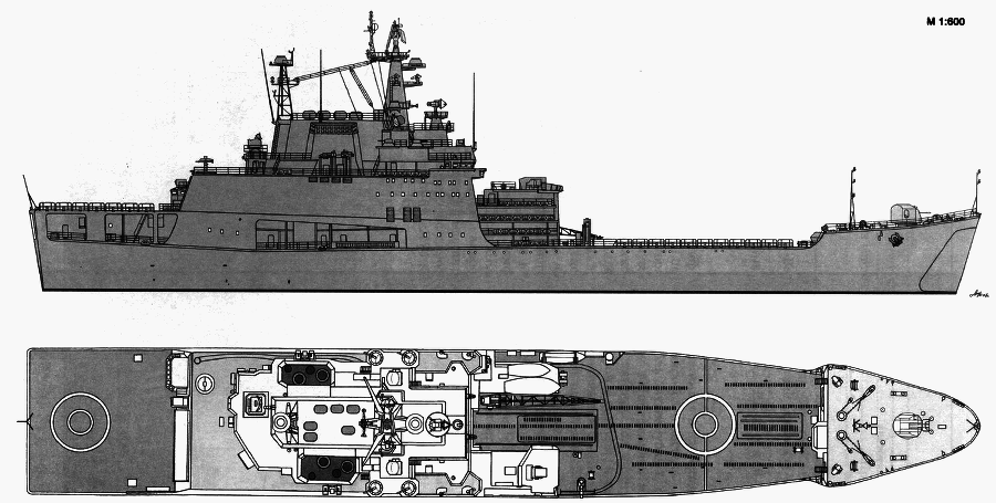 Корабли ВМФ СССР Справочник том IV Десантные и минно-тральные корабли i_012.png