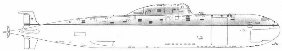 Корабли ВМФ СССР. Том 1. Подводные лодки. Часть 2. Многоцелевые подводные лодки. Подводные лодки специального назначения pic_52.jpg