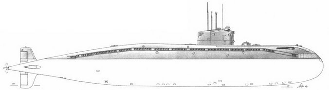 Корабли ВМФ СССР. Том 1. Подводные лодки. Часть 2. Многоцелевые подводные лодки. Подводные лодки специального назначения pic_154.jpg