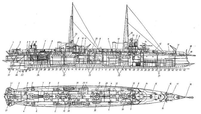 Эскадренные миноносцы типа Форель (1898-1925) pic_30.jpg