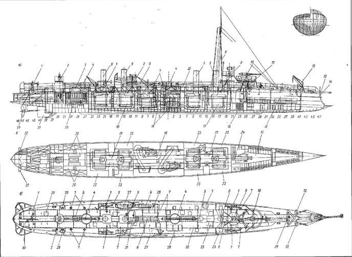 Эскадренные миноносцы типа Форель (1898-1925) pic_8.jpg