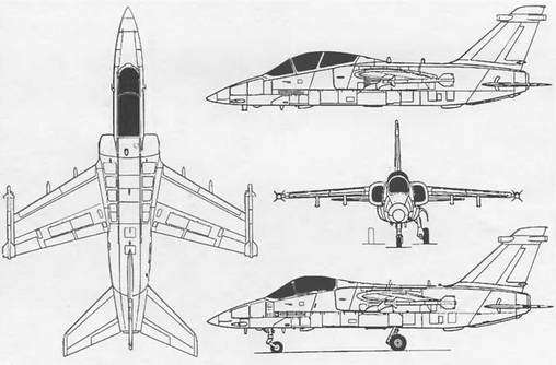 Энциклопедия современной военной авиации 1945-2002: Часть 1. Самолеты pic_258.jpg
